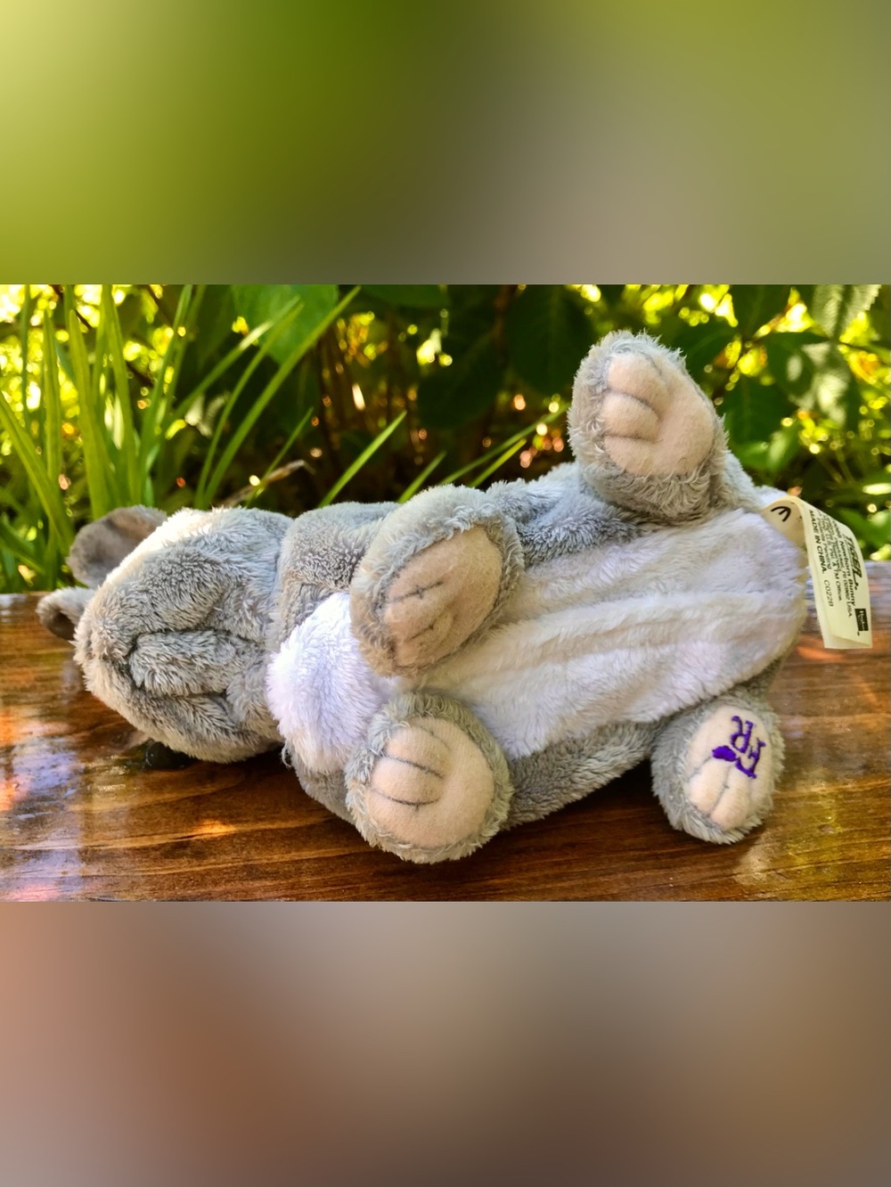 2009 FURREAL Friends Grey Animatronic Movement Sound Bunny Rabbit Plush Toy - Picture 10 of 16